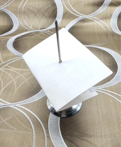 Dynore Stainless Steel Paper Memo Holder/Receipt Holder/Bill Fork for Bill Receipt Note Paper- Set of 1 Pcs