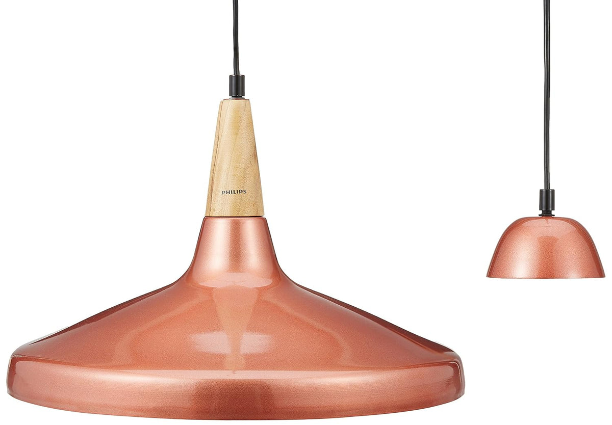 Philips 38439 Base E27 14-Watt Pendant CFL (Copper)
