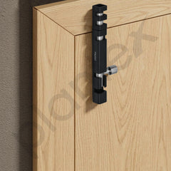 Plantex Stainless Steel Tower Bolt/Tower Bolt for Home,Offices Doors & Windows/4 Inch Tower Bolt for Main Door/Door Latch/Kundi/Chitakini/Door Latch for Windows - Pack of 1 (Black)-3