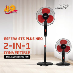 V-Guard Esfera STS Plus Neo 2-in-1 400 mm Pedestal & Table Fan-2