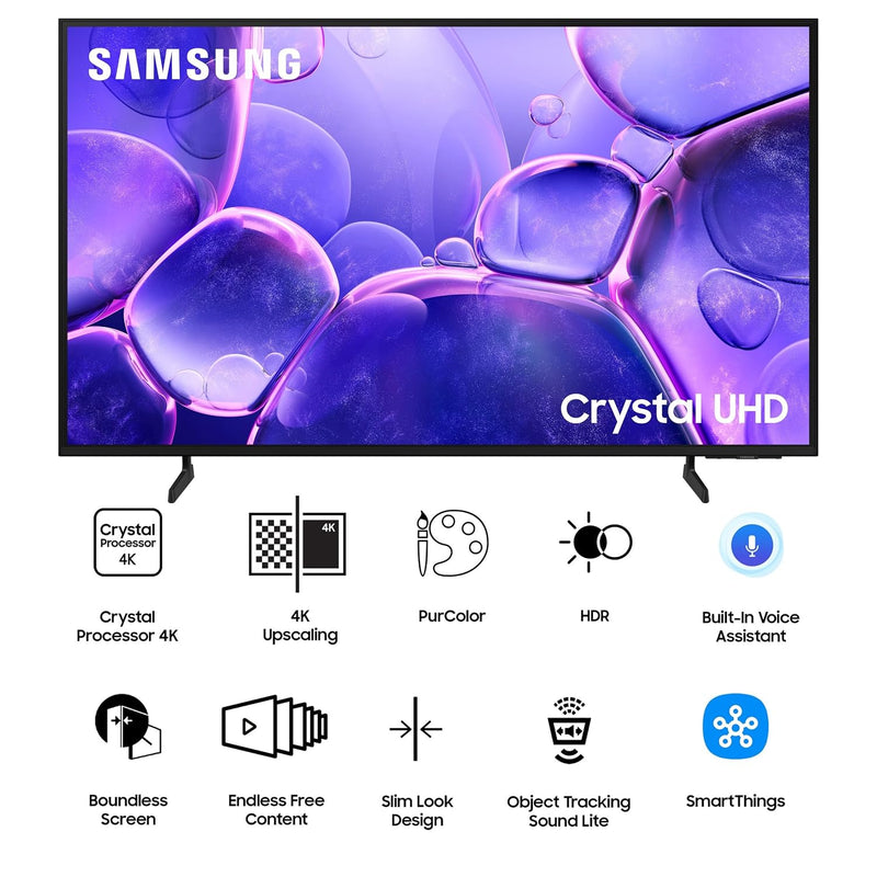 Samsung 125 cm (50 inches) Crystal 4K Ultra HD Smart LED TV UA50U8400FULXL (Black)-2