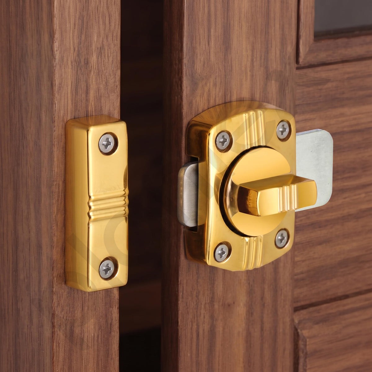 Plantex Latch Lock for Door/Baby Latch for Bathroom/Latch Lock for Main Door/Door Stopper - Pack of 1 (PVD Gold)-6