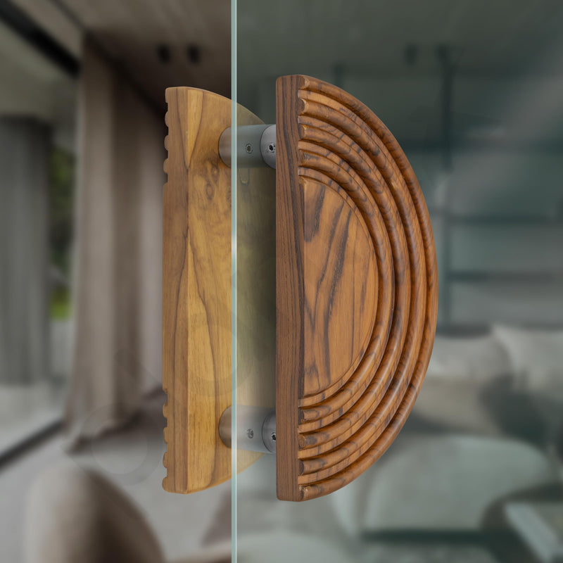 Plantex 8 Inch Main Door Handle/Wooden Handle for Door/Pull-Push Door Handle/Door Accessories (Pack of 1)-5
