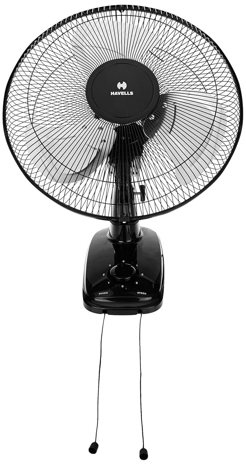 Havells Girik 400mm Wall Fan (Black)-3