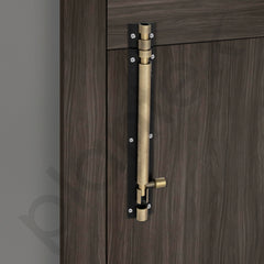 Plantex Stainless Steel 8-inch Tower Bolt/Tower Bolt for Home,Offices Doors and Windows/Tower Bolt for Main Door/Wardrobe Door Latch/Kundi/Chitakini/Door Latch - Pack of 1 (703, Brass Antique)-5