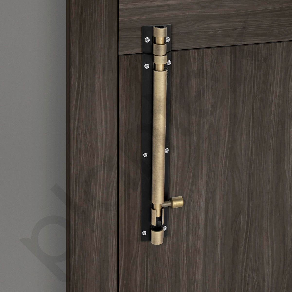 Plantex Stainless Steel 8-inch Tower Bolt/Tower Bolt for Home,Offices Doors and Windows/Tower Bolt for Main Door/Wardrobe Door Latch/Kundi/Chitakini/Door Latch - Pack of 1 (703, Brass Antique)-5