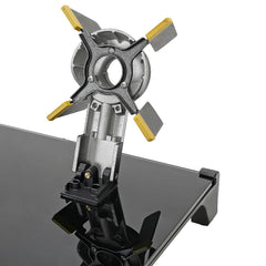 Faber Liftable Burners Freestanding Cooktop | Genius 753 Bk | 75Cm Width | Brass Burners | Manual Ignition | Abs Knobs |