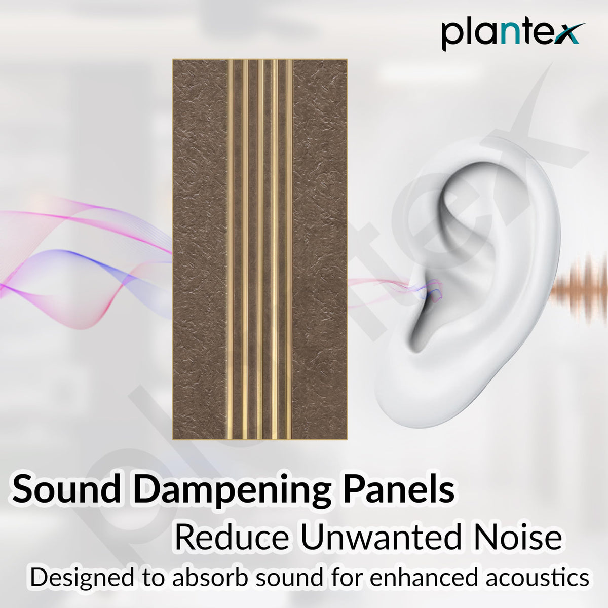 Plantex Louvers Panel for Wall/8 Feet Wall Panels/3D Charcoal Panel for Interior Walls Decor - Pack of 7 Covers - 56 Sq. Ft, Size-1 Feet x 8 Feet (WD-2204)-5