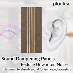 Plantex Louvers Panel for Wall/8 Feet Wall Panels/3D Charcoal Panel for Interior Walls Decor - Pack of 7 Covers - 56 Sq. Ft, Size-1 Feet x 8 Feet (WD-2204)-5