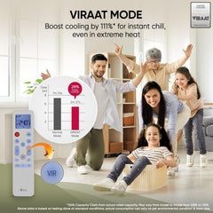 LG 1 Ton 3 Star Smart Inverter Split AC (Copper, AI Convertible 6-in-1 Cooling, Faster Cooling & Energy Saving, HD Filter with Anti-Virus Protection, Him Clean, 2026 Model, AS-Q12CNXE, White)