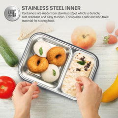 Fun Feast Bento 2 Compartment Lunchbox (Milton)