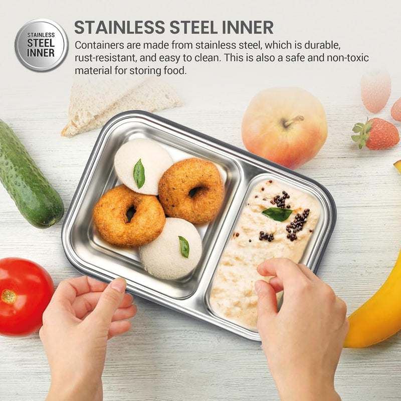Fun Feast Bento 2 Compartment Lunchbox (Milton)