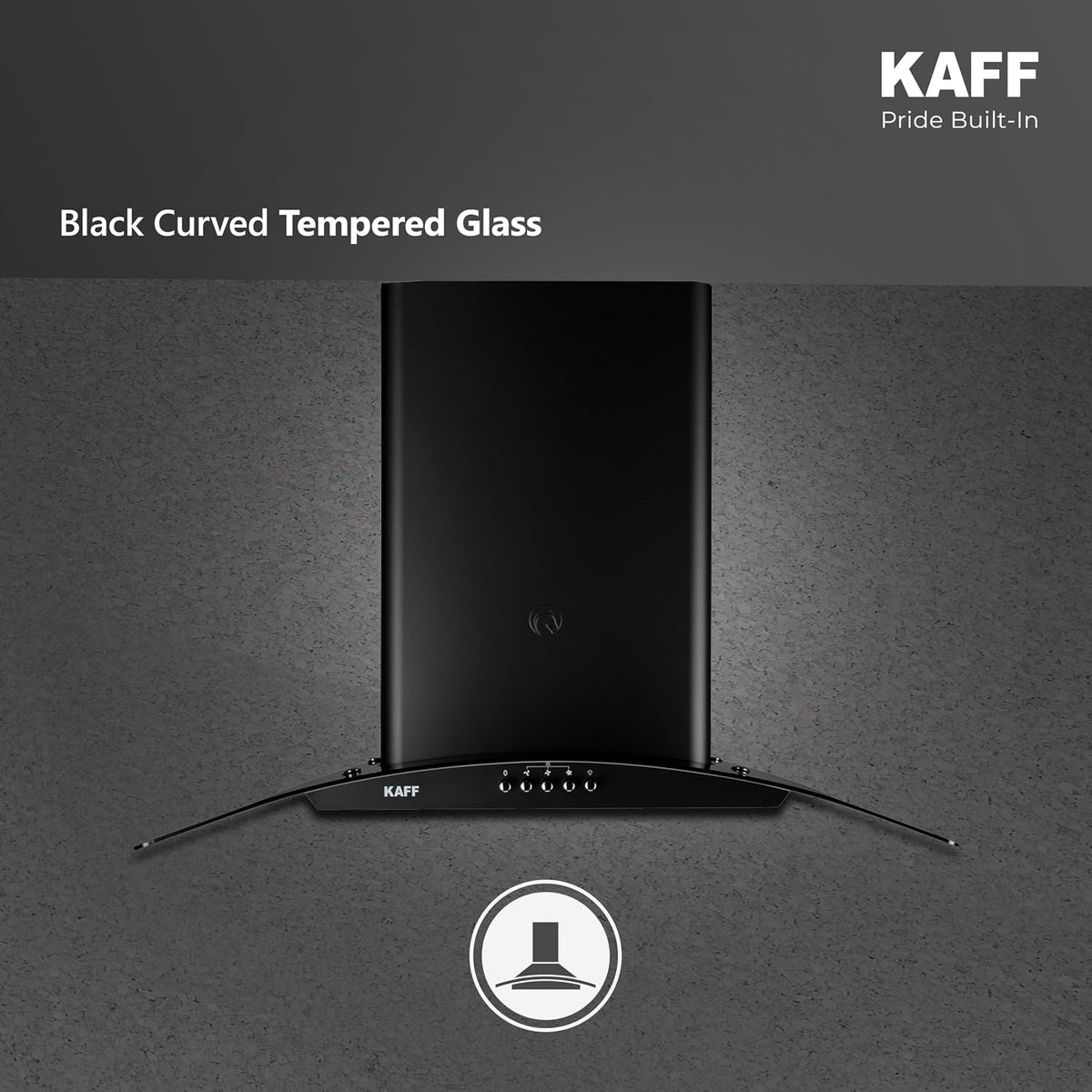 Kaff 60 cm Auto Clean Kitchen Chimney (ELFBFDHC60)-4