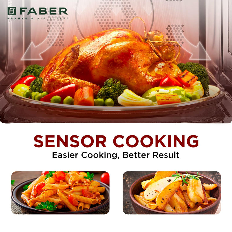 Faber FMW Instacook 30C Standalone 29L Microwave Oven |900W|10 Auto Cook Menu|Digital Panel|Reheat & Defrost|Glass Turnt