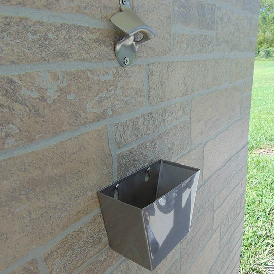 Dynore Stainless Steel Heavy Duty Wall Mounted Bottle Opener for Home, Indooor Outdoor Opener
