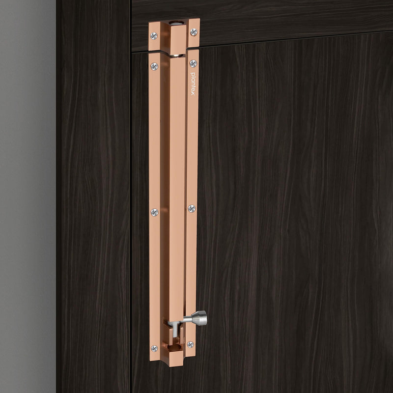 Plantex Stainless Steel 12 inch Tower Bolt/Tower Bolt for Home,Offices Doors and Windows/Tower Bolt for Main Door/Door Latch/Kundi/Chitakini/Door Latch for Windows (Rose Gold, Pack of 1)-2