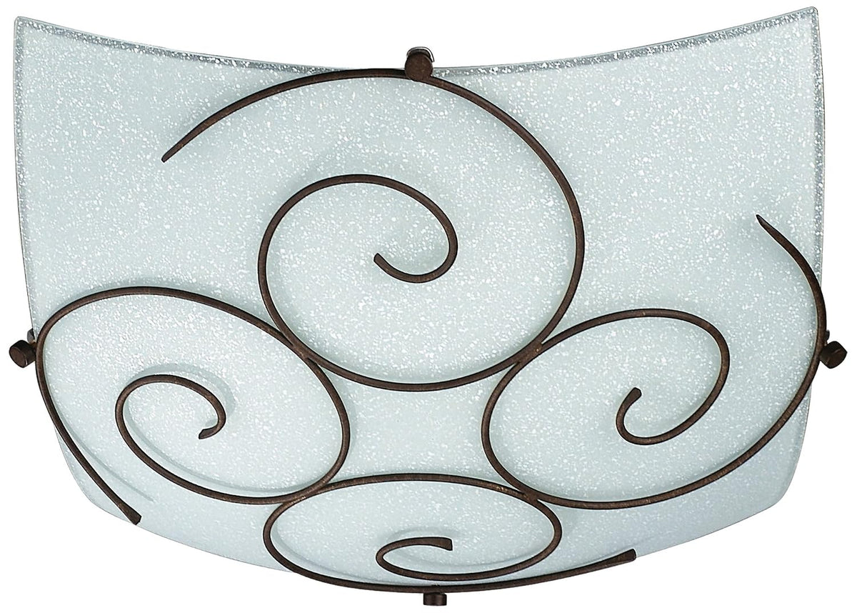 Philips Roomstylers Glass Ceiling Light - (White and 24-Watt) - 30068/86