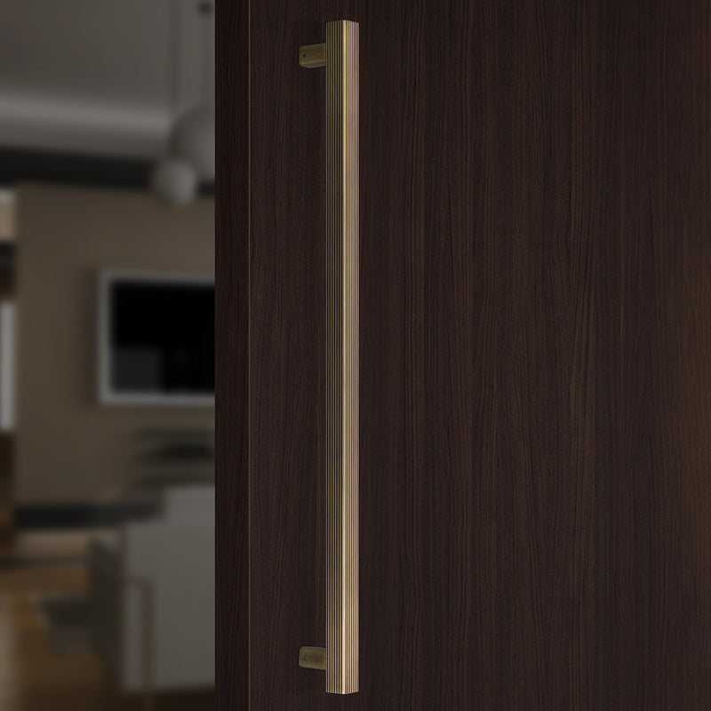 Plantex Door Pull-Push Handle/24 inch Main Door Handle/Heavy Duty Door Handle/Door & Home Decor - Pack of 1 (Brass Antique) - 3 Years Warranty-1