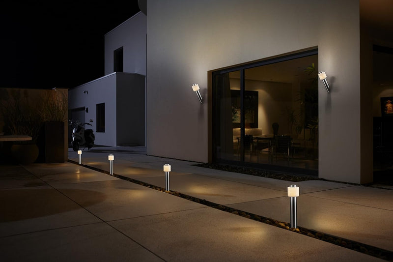 Philips 16343 INOX 15-Watt Wall Lantern