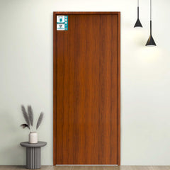 Plantex Doors for Bathroom (25 mm - Thickness)/WPC Bathroom Door/2.25x6.75 Feet Wooden Finished Door for Home/Balcony/Office/Kitchen, Density-550 (27x81 inch,20 kg- Classic Wooden)-1