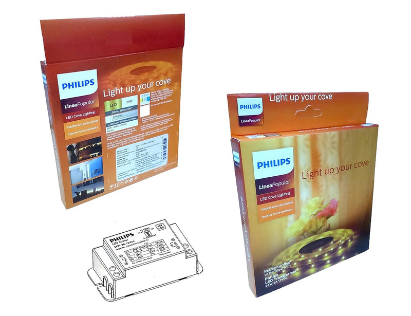 Philips Linea Popular 31401 5m 25-Watt Strip Light (Warm White)