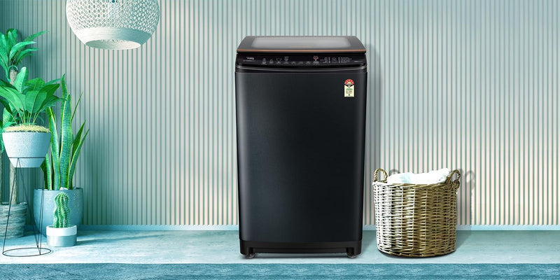 Voltas Beko 6.5 Kg Fully Automatic, Inverter, Top Load Washing Machine (WTL65VPBGX, Black),Fountain Wash-1