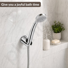 Plantex Hand Shower Holder for Bathroom/Adjustable Handheld Shower/Wand Holder/Wall Mount Bracket - Pack of 2 (Chrome)-6