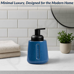 Plantex Ceramic Soap Dispenser for Washbasin/Hand Soap Dispenser/Soap Dispenser for Kitchen/Bathroom Accessories - Pack of 1 (Model APS-NZBA-431)-6