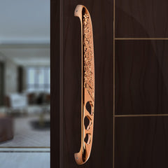 Plantex Heavy Duty Door Handle for Main Door/13-inches Main Door Handle/Pull Push Handle for Home/Hotel/Office - Pack of 1 (311-PVD Rose Gold Finish) - 3 Years Warranty-1