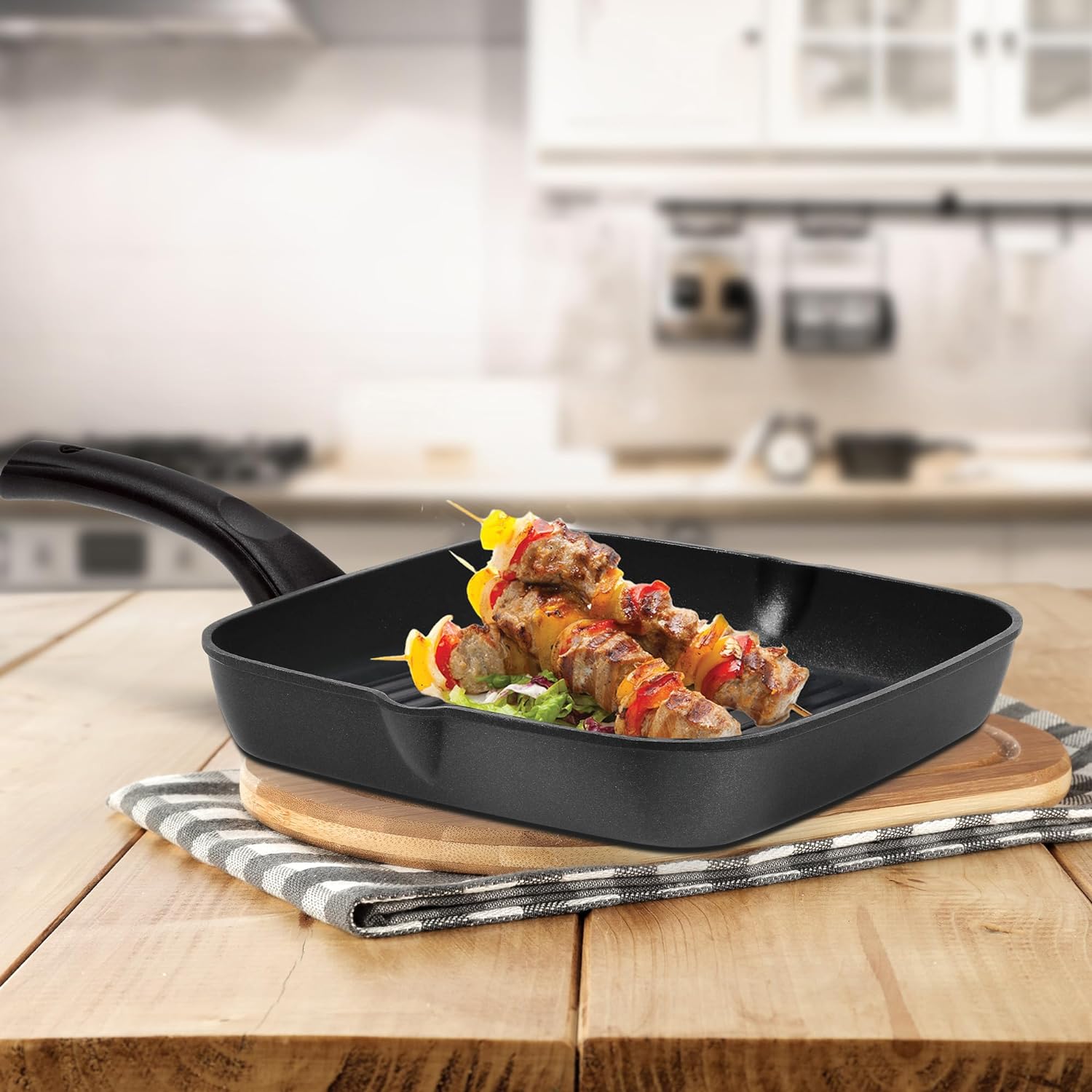 Grill Pan Induction Die Cast (Milton Procook)
