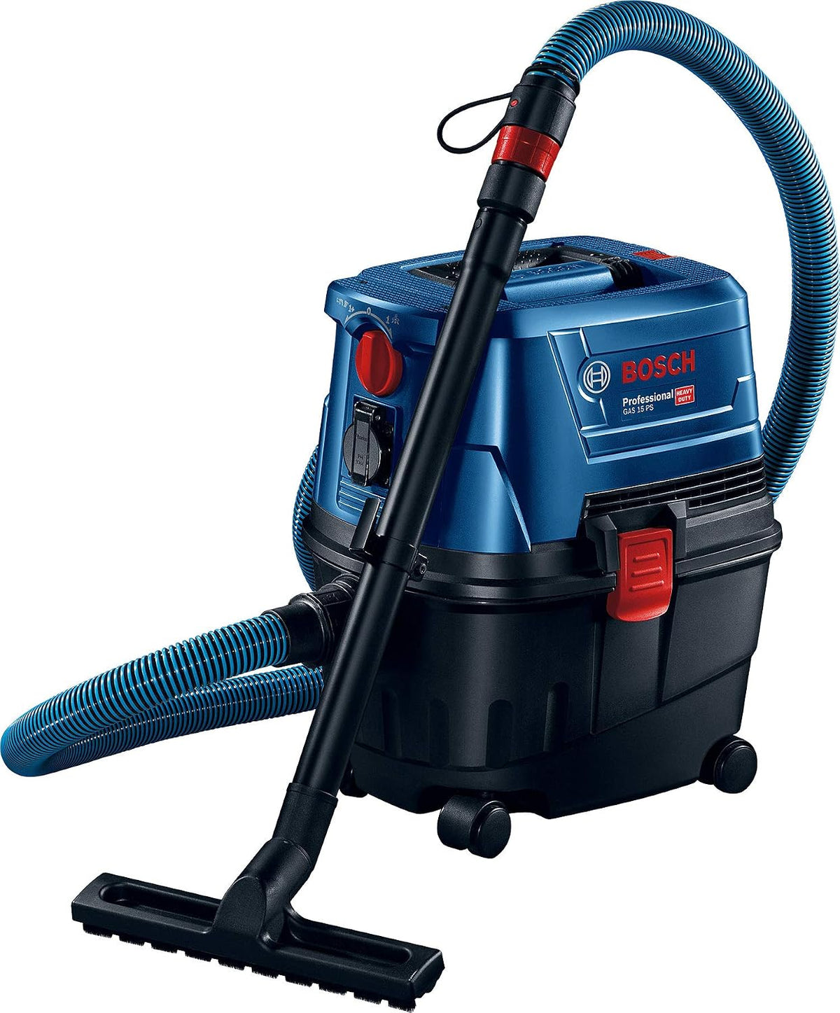 Bosch Vacuum Cleaner and Blower, 1100-Watt, Blue and Black, 15L Capacity