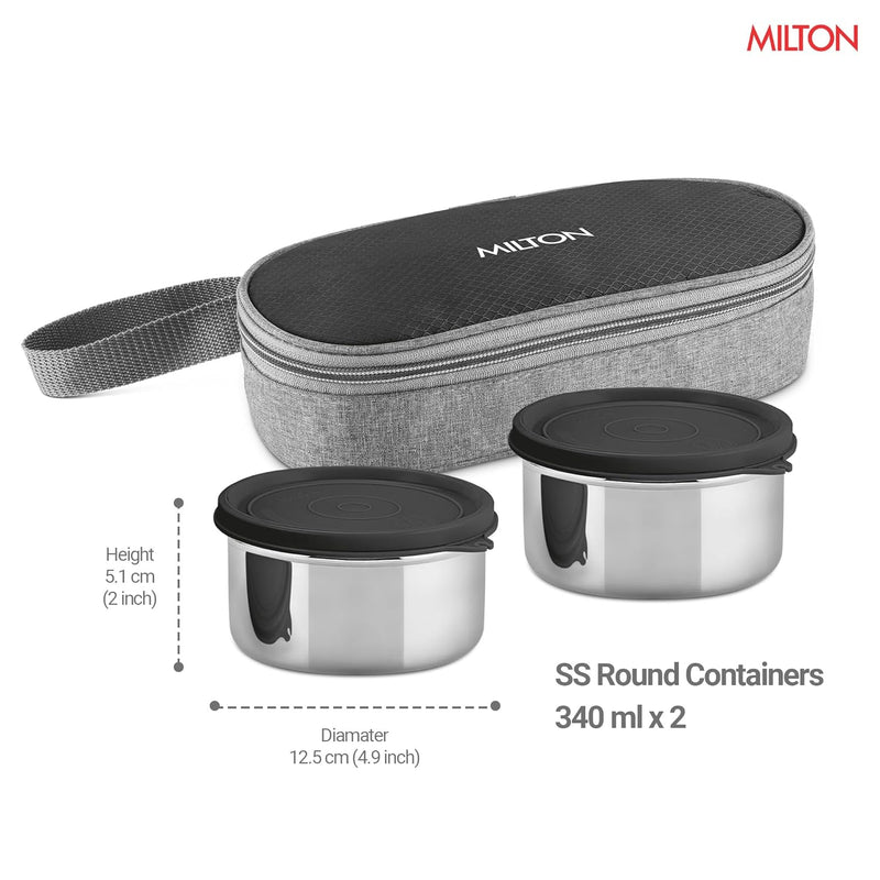 Plato Pack Small Flat Insulated Tiffin And Jacket (Milton)