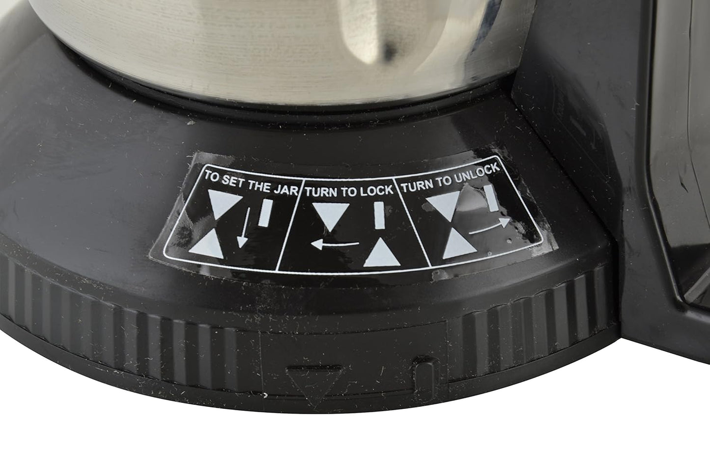 Panasonic Stainless Steel Multi Jar for Dry/Wet Grinding MX-AC-310 0.6 Litre (Black) Suitable for All Panasonic MX-AC Series Mixer Grinder