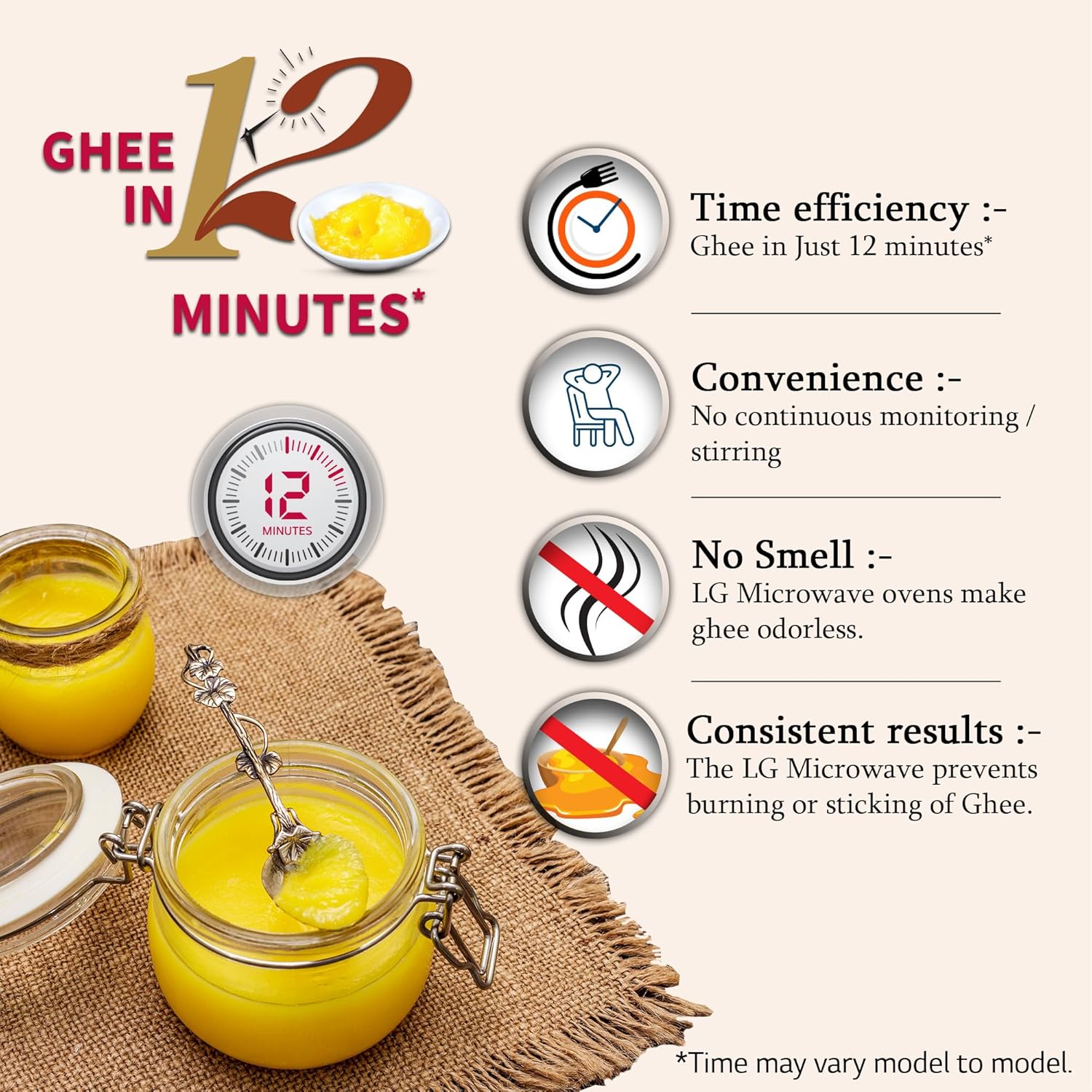 LG 28 L Convection Microwave Combination OvenOven (MC2846BV, Black, Auto Cook, Defrost, Indian Cuisine, Tandoor Se, Child Lock, Steam Cook & Stainless Steel Cavity)