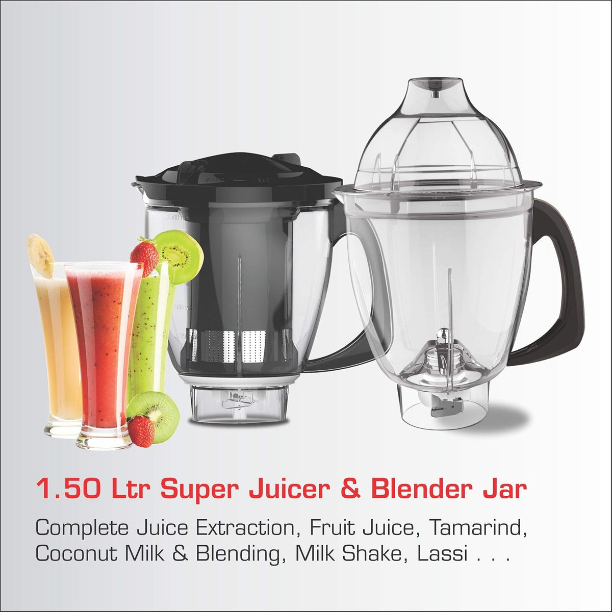 Vidiem Vtron Mixer Grinder (4 Jar)