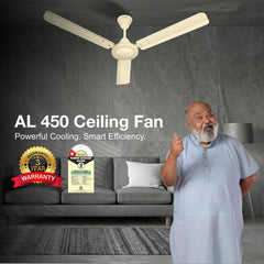 Sujata 1200 mm BEE 1 Star Ceiling Fan with 100% Copper Winding - Ivory