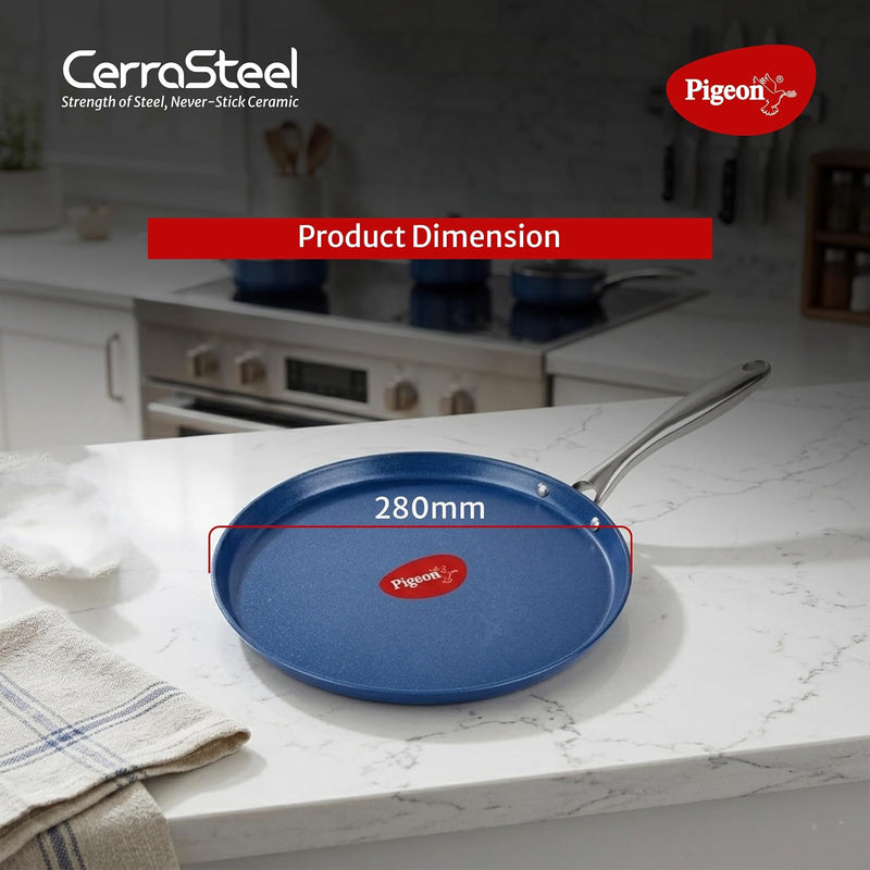 Pigeon Cerrasteel Ceramic Coated Non-Stick Flat Tawa