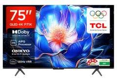 TCL 108 cm (43 inches) 4K Ultra HD Smart QLED Google TV 43P71K