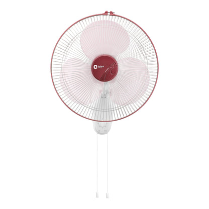 Orient Electric 400 MM Wall-44 Wall Fan | Wall Mount Fan for Home & Kitchen | Powerful Motor with High Air Delivery | Smooth Oscilation, 3-Speed Control | 2 Years Warranty by Orient | Crystal White