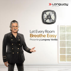 LONGWAY Ventilo 12 Inch 300 mm Energy Efficient Exhaust Fan-2