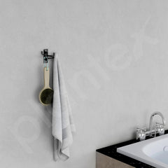 Plantex Hook for Wall/Stainless Steel Flexible Hook/Hanging Hook for Bathroom/Clothes Hanger - Pack of 4 (Black)-2