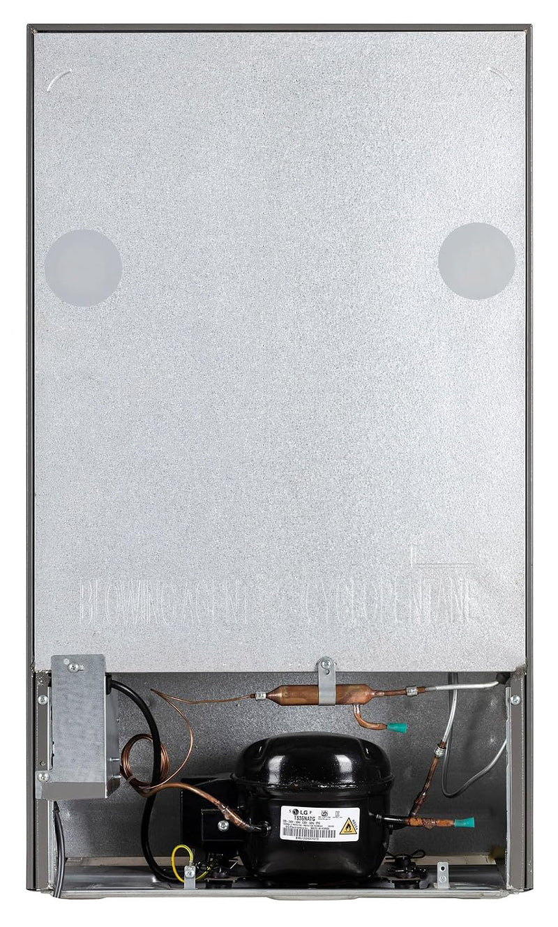 LG 90L, 1 Star, Direct Cool Single Door Mini Refrigerator with Door basket, Chiller Tray, Freezer Section - Compact Size - Ideal for Home, Office and (GLD0916VRDS)-6