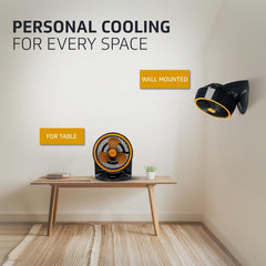 V-Guard Spinny Pro 180 mm Table & Wall Fan-4