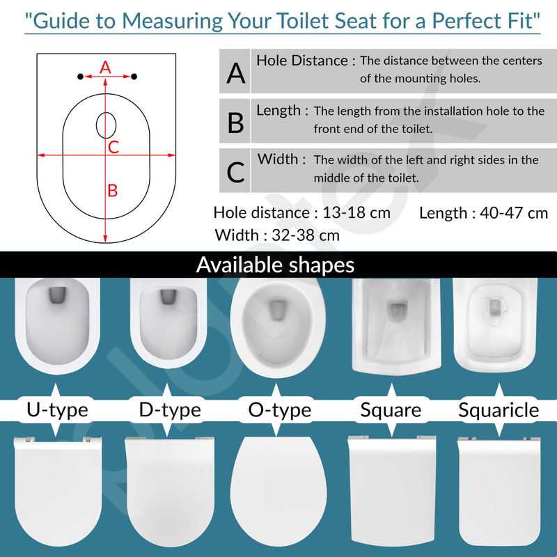 Plantex Polypropylene Toilet Seat/Western Toilet Seats For Bathroom/Soft Closing Toilet Seat/Toilet Seat Cover For Commode - Rectangle Shape (Glossy White)-5