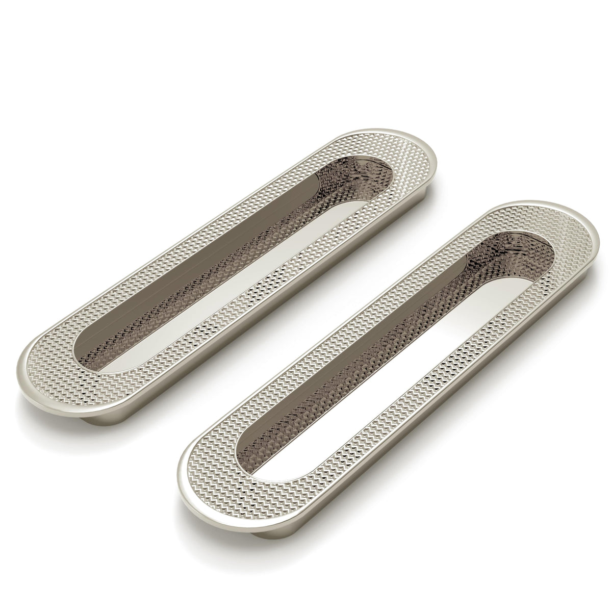 Plantex Sliding Door Handle/Concealed Handle for Sliding Door/160mm Concealed Handle for Wardrobe/Kitchen Cabinet - Pack of 2 (Satin) (Model APS-DTC-3770)