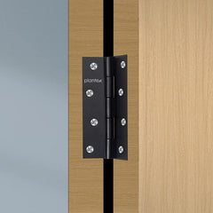 Plantex Door Hinges 4 inch x 14 Gauge/1.8 mm Thickness Home/Office/Hotel/Door Hinges for Main Door/Kabza for Bedroom/Kitchen/Bathroom/Window/Soft Movement Hinge- Pack of 24 (Black)-2
