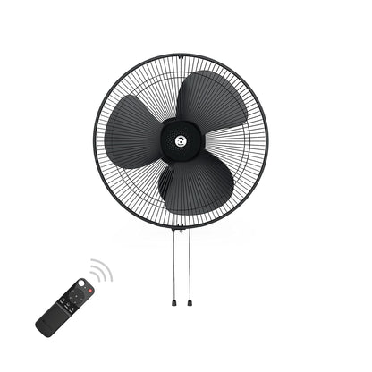 atomberg Renesa 400mm Wall Mount Fan | 5-star rated | Ideal for Home & Office | Silent BLDC Fan | 6 Speeds | 35W | Remote with Oscillation, Timer, Sleep | 2 Years Warranty (Midnight Black)