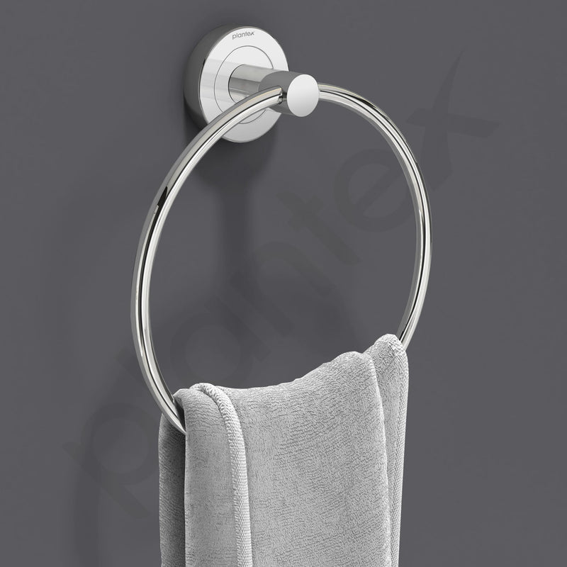 Plantex Stainless Steel Kitchen Towel Hanger/Napkin Holder for Washbasin/Towel Holder for Bathroom (Pack of 3)-2