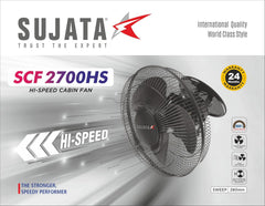 Sujata SCF2700 HS 280 mm High Speed Cabin Fan-2