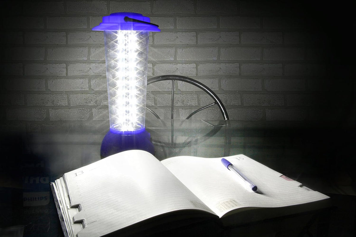 Philips Ujjwal Plus Rechargeable LED Lantern (Dark Blue) Pack of 1